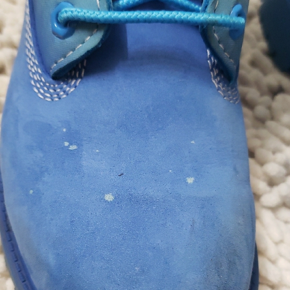 Timberland Kids Blue SpongeBob SquarePants Boots Sz 2 Unisex - Picture 4 of 16